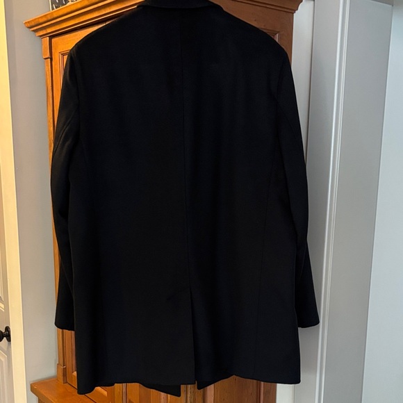 πΊπ¦ Ike Behar wool and Cashmere Black Coat made in Ukraine excellent condition. - Picture 7 of 10